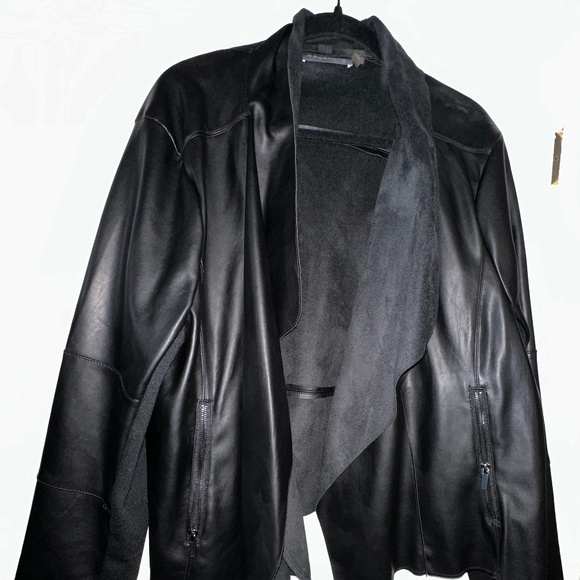 Bagatelle Faux Leather Jacket – 2XL, Versatile - Picture 1 of 8